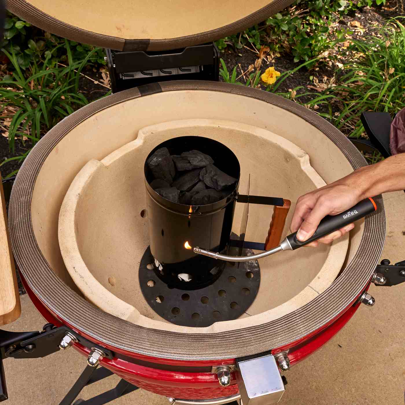 Mr Bar-B-Q Charcoal Chimney Starter; image 2 of 2