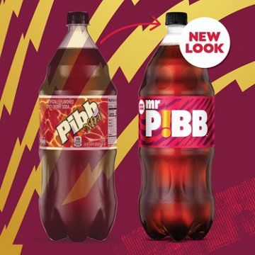 Mr Pibb Kickin' Cherry Soda Soft Drink