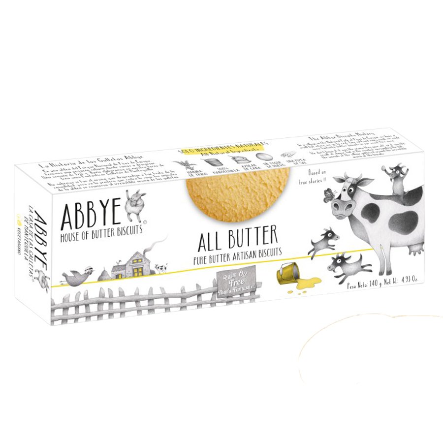 Abbye All Butter Cookies, 4.93 oz | Central Market - Really Into Food