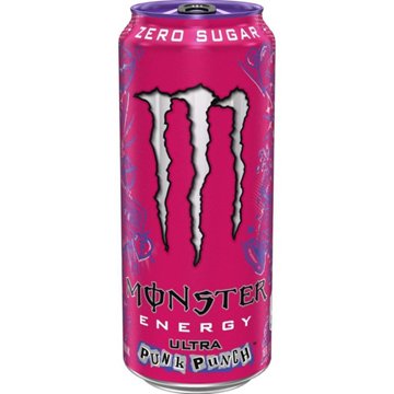 Monster Energy Ultra Zero Sugar Punk Punch Energy Drink
