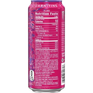 Monster Energy Ultra Zero Sugar Punk Punch Energy Drink