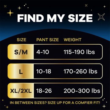 Always ZZZ Overnight Disposable Period Underwear - XL XXL