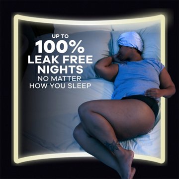 Always ZZZ Overnight Disposable Period Underwear - XL XXL