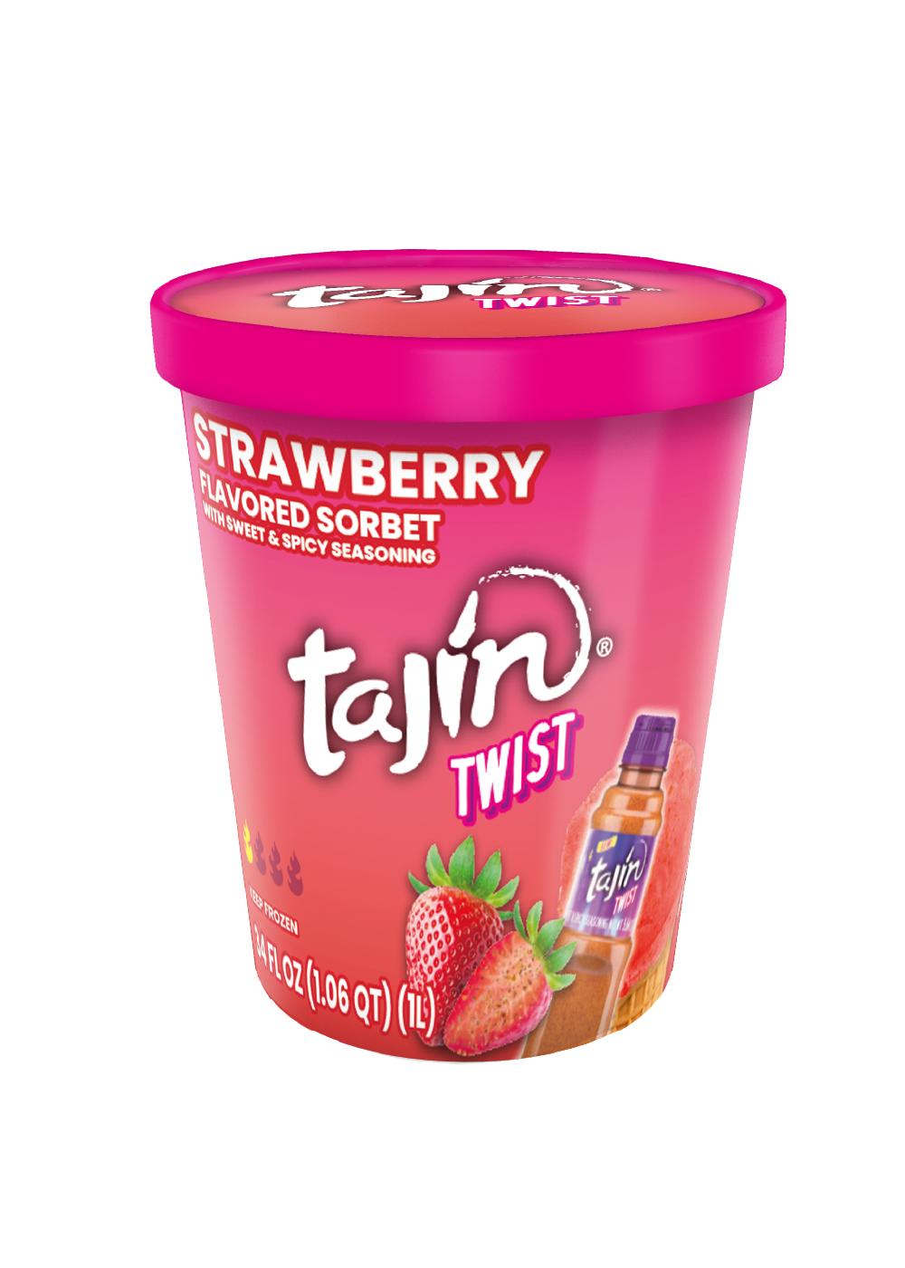 Tajin Twist Strawberry Sorbet; image 1 of 2