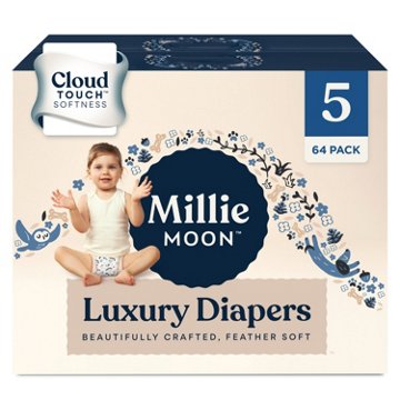 Millie Moon Luxury Diapers - Size 5