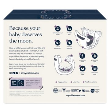 Millie Moon Luxury Diapers - Size 7