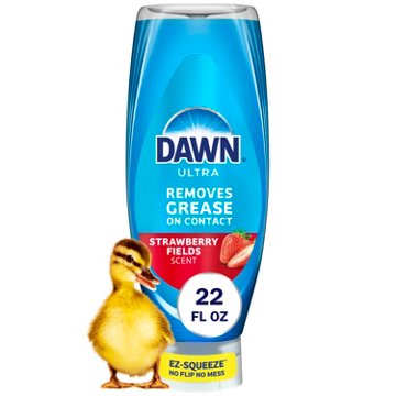 Dawn UltraEZ Squeeze Liquid Dish Soap - Strawberry Fields