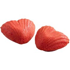Central Market Raspberry Filled Madeleine Heart Shaped , 2 ct
