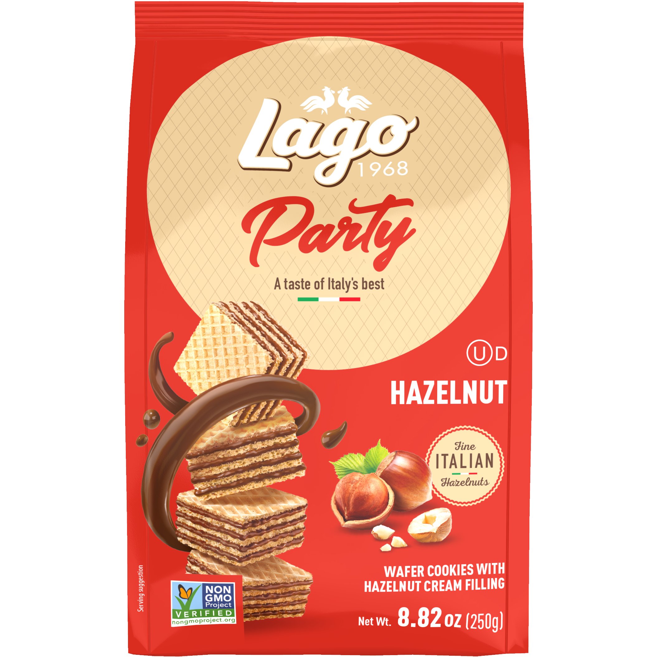 Lago Hazelnut Wafer Cookies, 8.82 oz | Central Market - Really Into Food