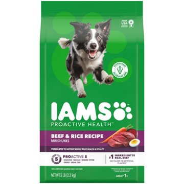 IAMS Proactive Health Adult Dog Food - Beef & Rice Recipe