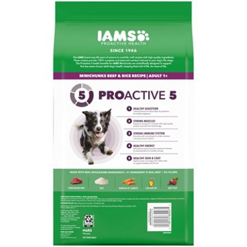 IAMS Proactive Health Adult Dog Food - Beef & Rice Recipe