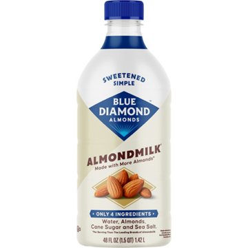 Blue Diamond Sweetened Simple Almond Milk
