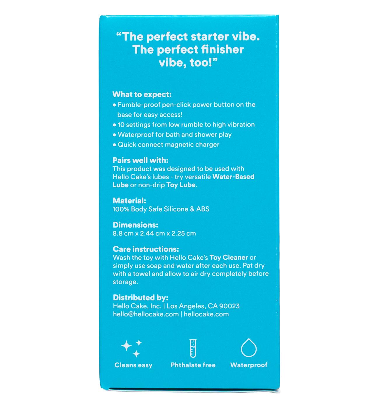 Hello Cake Bullet Vibe; image 2 of 4