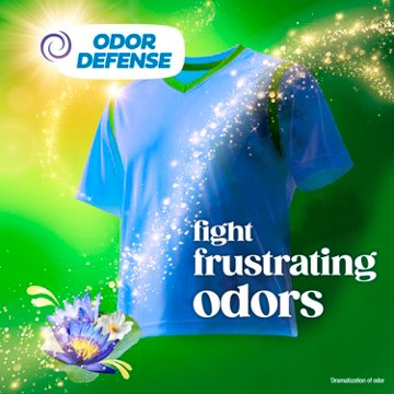 Gain Plus Liquid Laundry Detergent with Oxi, 45 Loads - Waterfall Delight Scent