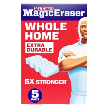 Mr. Clean Magic Eraser Whole Home Extra Durable, 5 ct