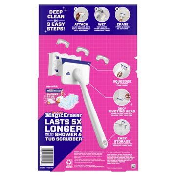 Mr. Clean Magic Eraser Shower & Tub Scrubber - Lemon