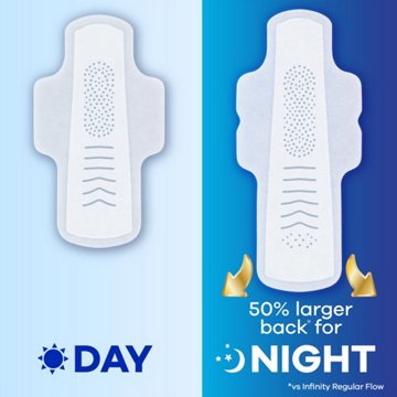 Always Infinity FlexFoam Extra Heavy Overnight Pad