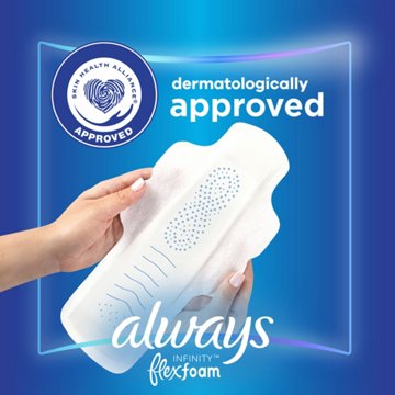 Always Infinity FlexFoam Extra Heavy Overnight Pad