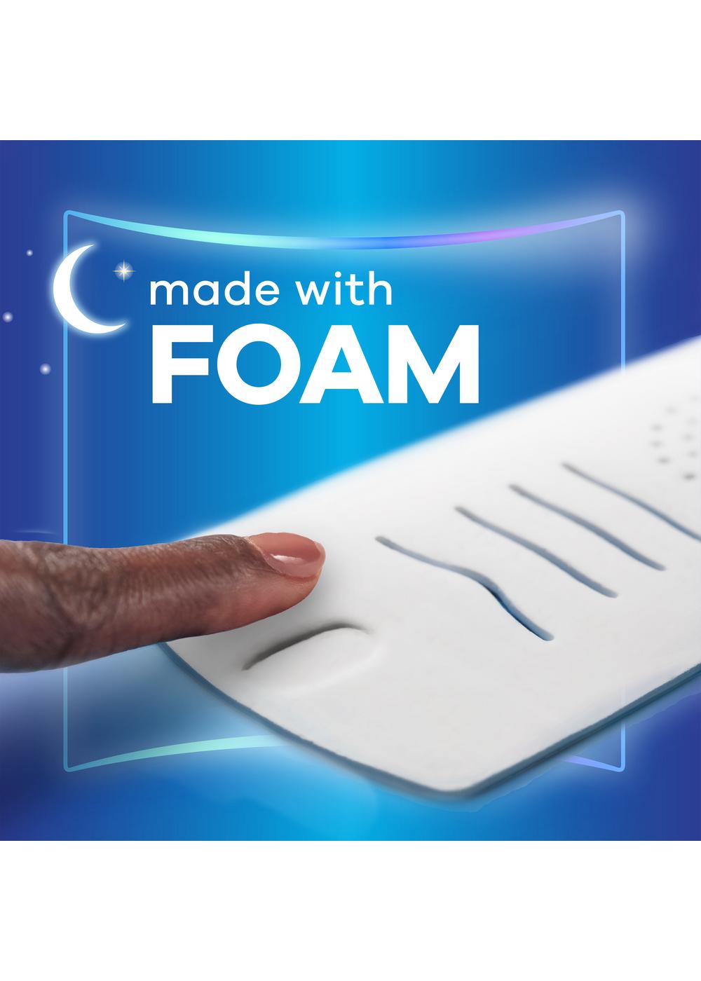 Always Infinity FlexFoam Extra Heavy Overnight Pad; image 4 of 6