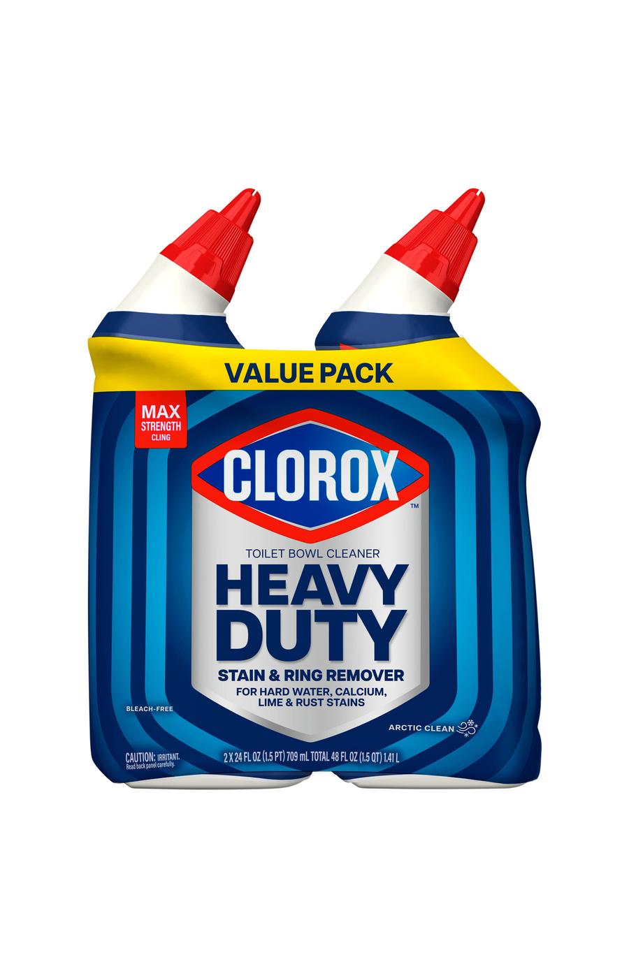 Clorox Toilet Bowl Cleaner Arctic Clean Heavy Duty Value Pack; image 1 of 2