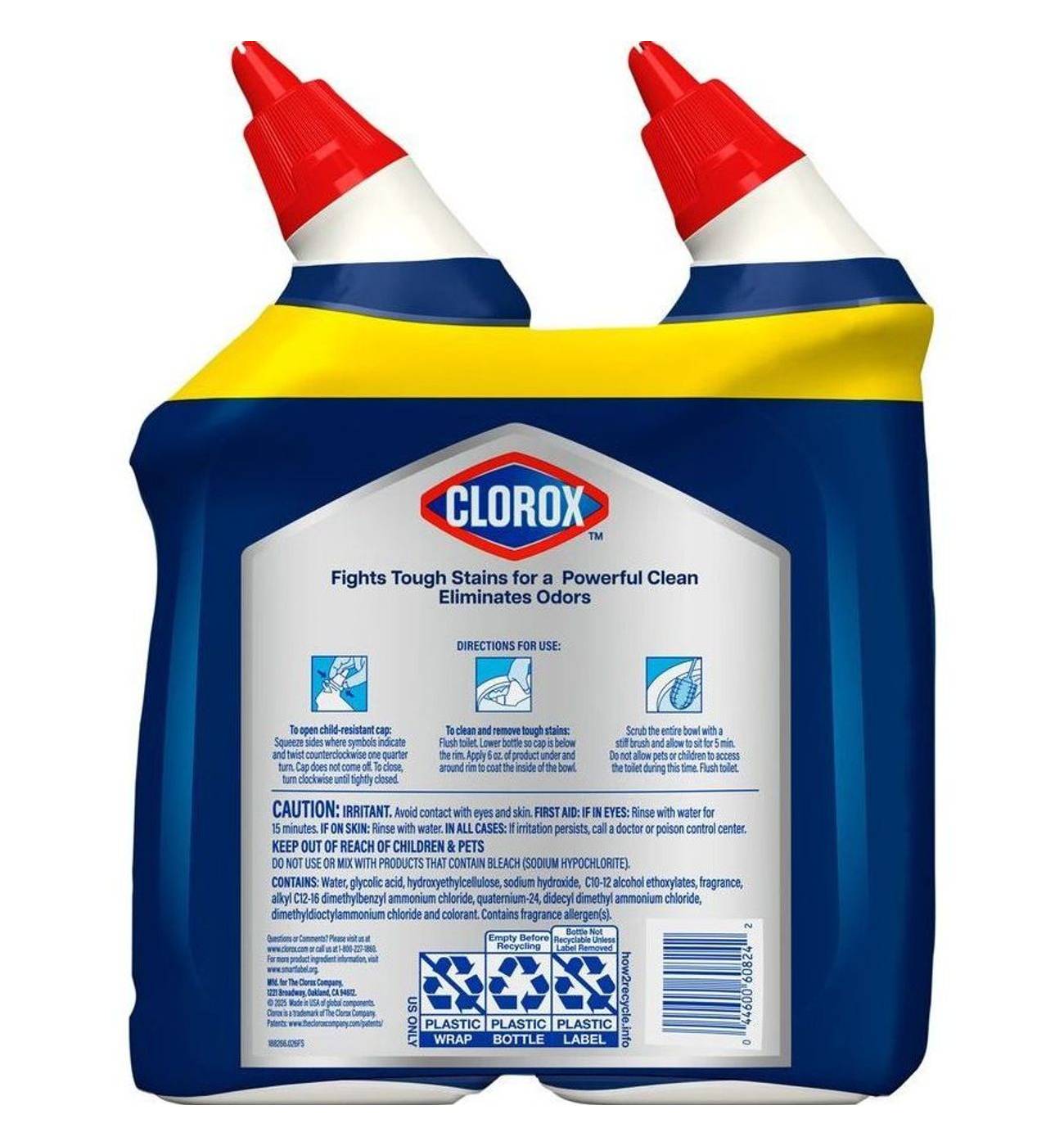 Clorox Toilet Bowl Cleaner Arctic Clean Heavy Duty Value Pack; image 2 of 2