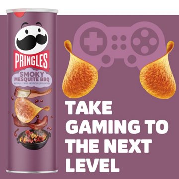 Pringles Smoky Mesquite BBQ Potato Crisps Chips