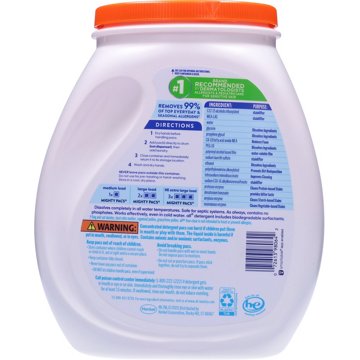 all Free Clear Advanced Oxi Mighty Laundry Detergent Pacs