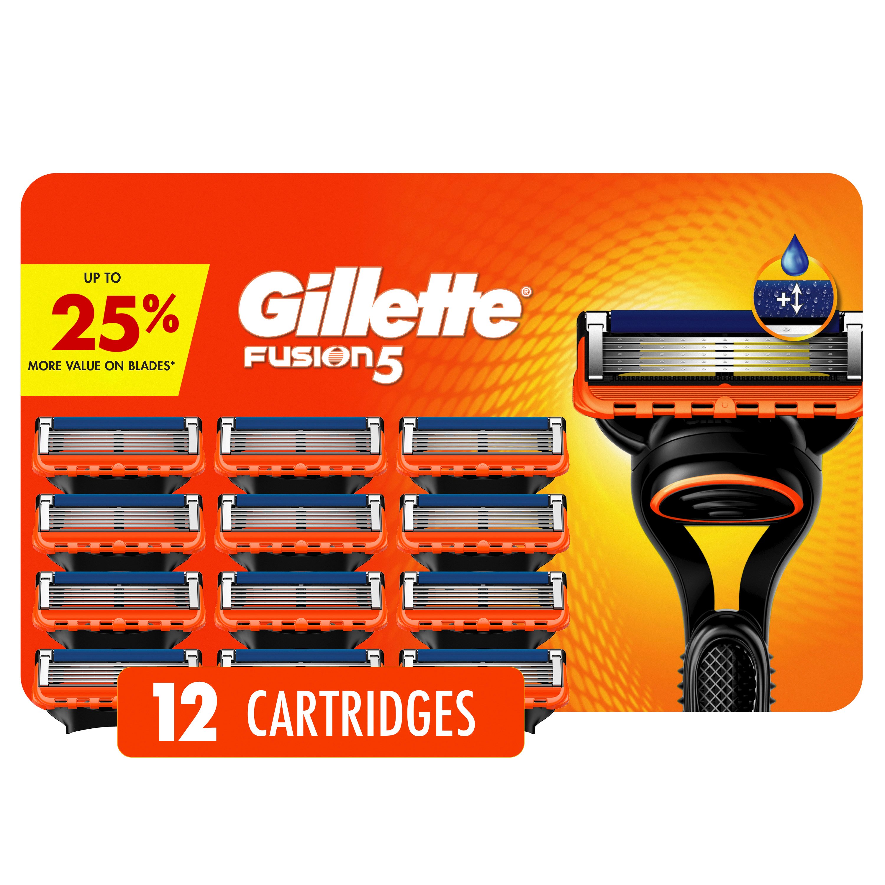 Gillette Fusion5 Razor Cartridge Refills for Men - Shop Razors & blades ...