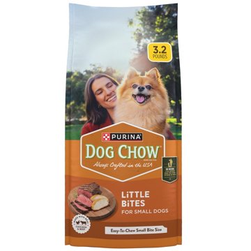 Dog Chow Purina Little Bites Adult Dog Food - Chicken & Beef