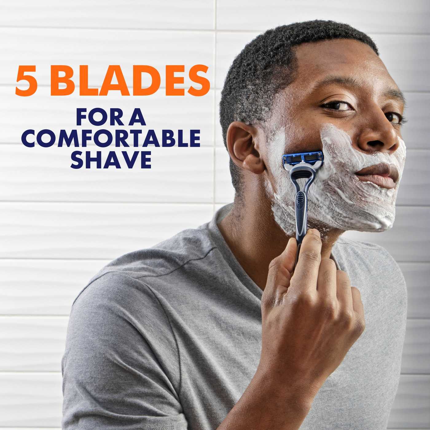 Gillette Sensor5 Men's Disposable Razors; image 3 of 8