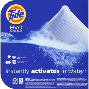 Tide Evo Laundry Detergent Tiles - Spring Blast