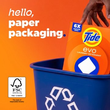 Tide Evo Laundry Detergent Tiles - Spring Blast