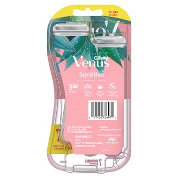 Gillette Venus Women's Sensitive 3 Blade Disposable Razors