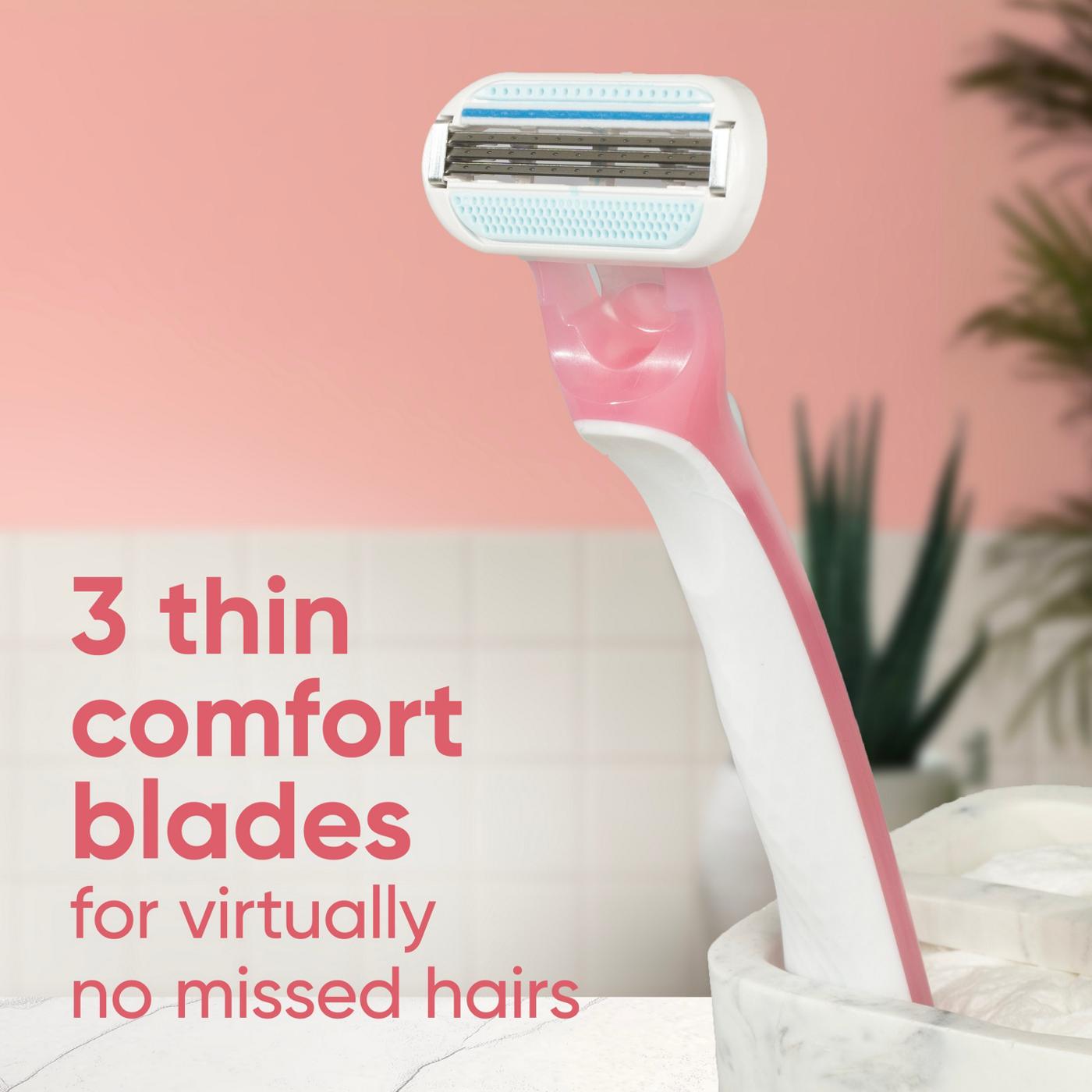 Gillette Venus Women's Sensitive 3 Blade Disposable Razors; image 6 of 7