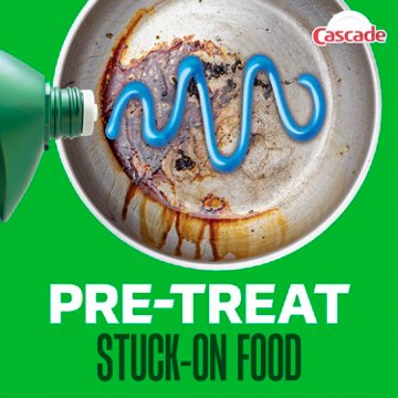 Cascade Platinum Dishwashing Liquid Gel - Fresh