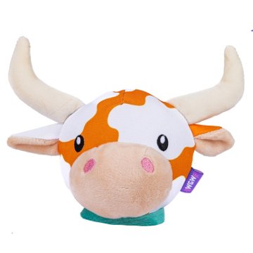Woof & Whiskers Longhorn Squeak Dog Toy
