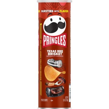 Pringles Texas BBQ Brisket Potato Crisps Chips