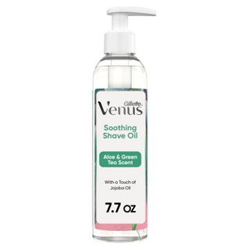 Venus Soothing Shave Oil, Aloe & Green Tea Scent