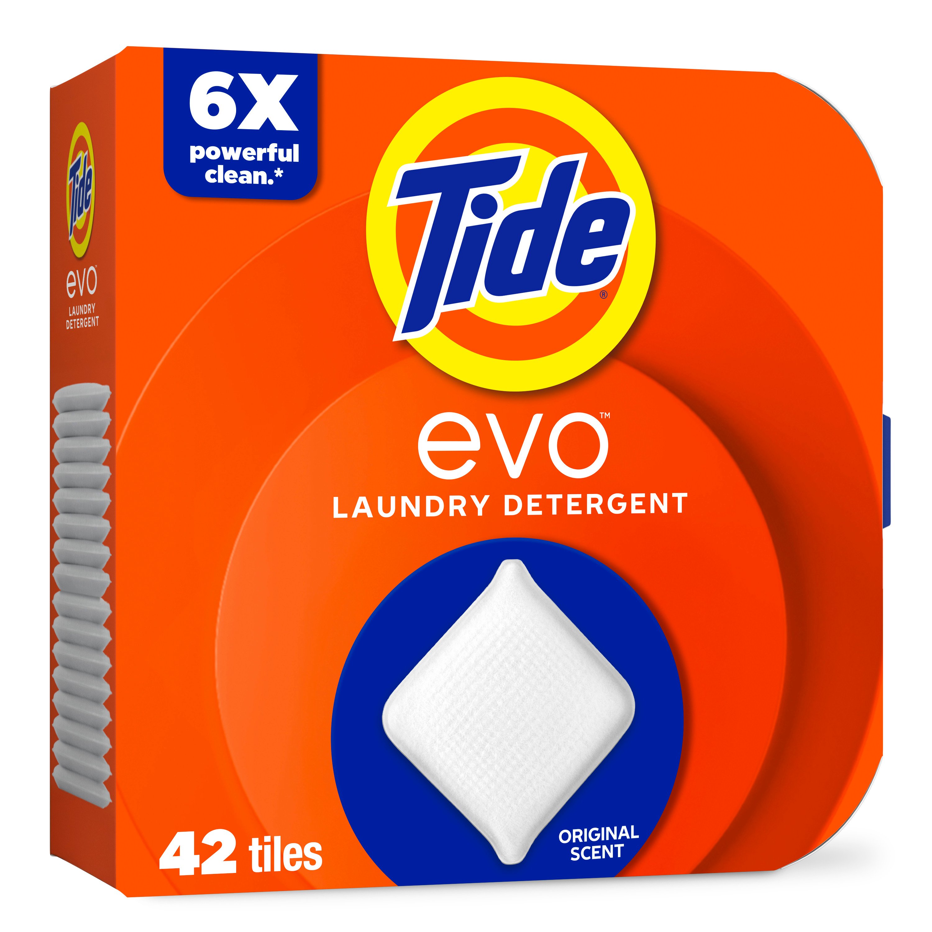 Tide Evo Laundry Detergent Tiles - Original - Shop Detergent at H-E-B