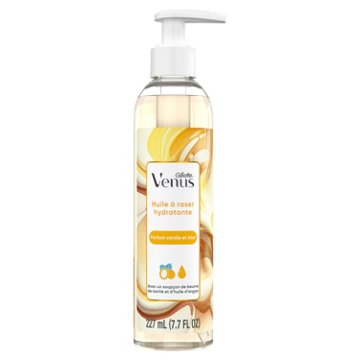 Venus Moisturizing Shave Oil, Vanilla & Honey Scent
