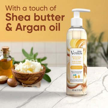 Venus Moisturizing Shave Oil, Vanilla & Honey Scent