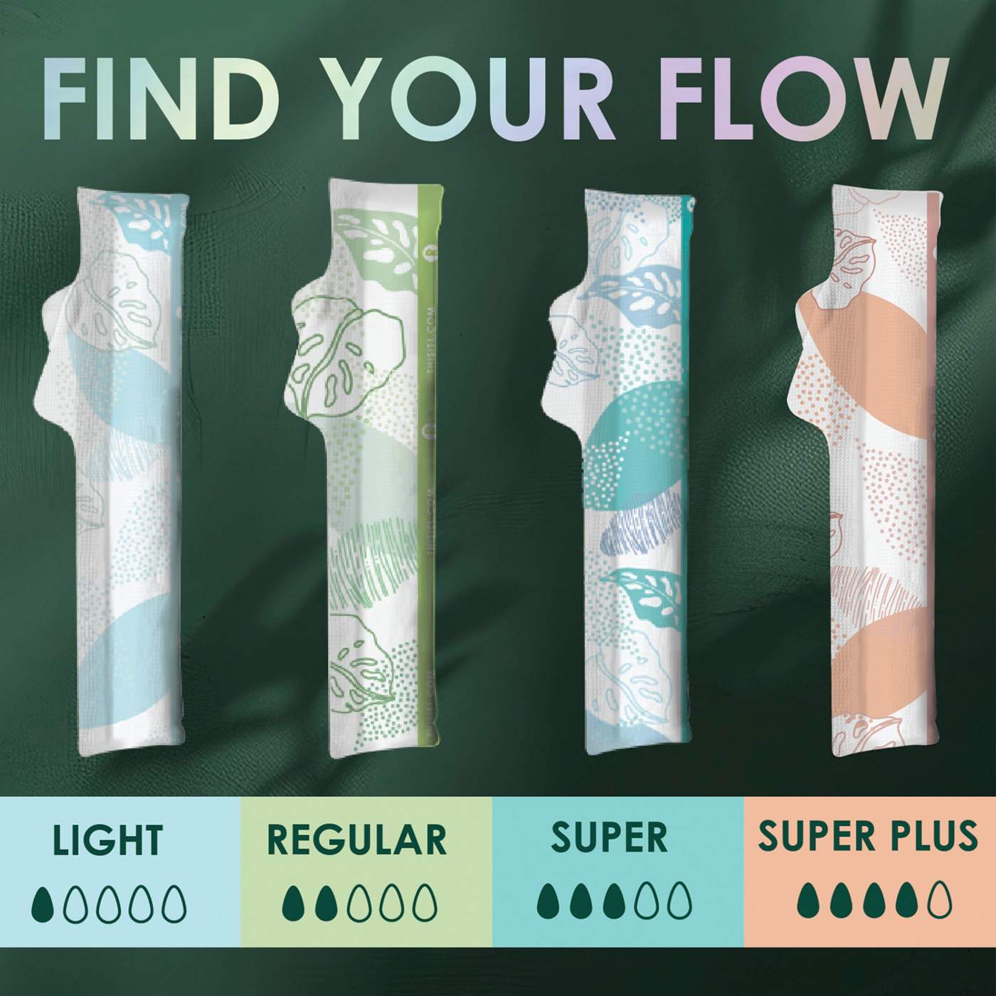 L. Tampons, Made with Organic Cotton, Super/Super Plus Absorbency, Multipack, Made Without Synthetic Pesticides, Rayon or Fragrances, 36 CT; image 4 of 10