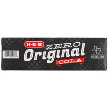 H-E-B Zero Sugar Original Cola 24 pk Cans, 12 oz