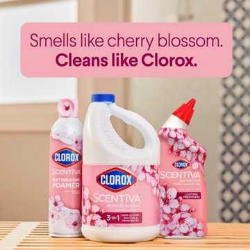 Clorox Scentiva Toilet Bowl Cleaner - Cherry Blossom & Peach