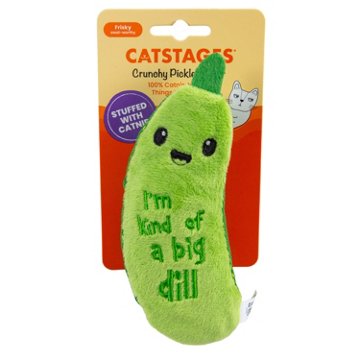 Catstages Crunchy Pickle Kicker Cat Toy