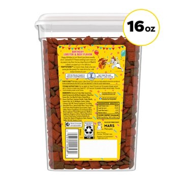 Temptations Crunchy and Soft Cat Treats - Birthday Lobster & Beef Value Size