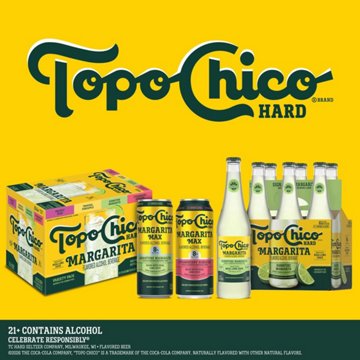 Topo Chico Hard Margarita 6 pk Bottles - Signature Margarita, 12 oz