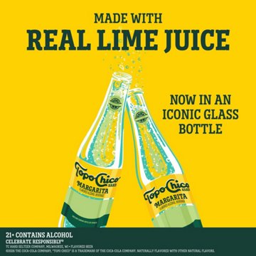 Topo Chico Hard Margarita 6 pk Bottles - Signature Margarita, 12 oz