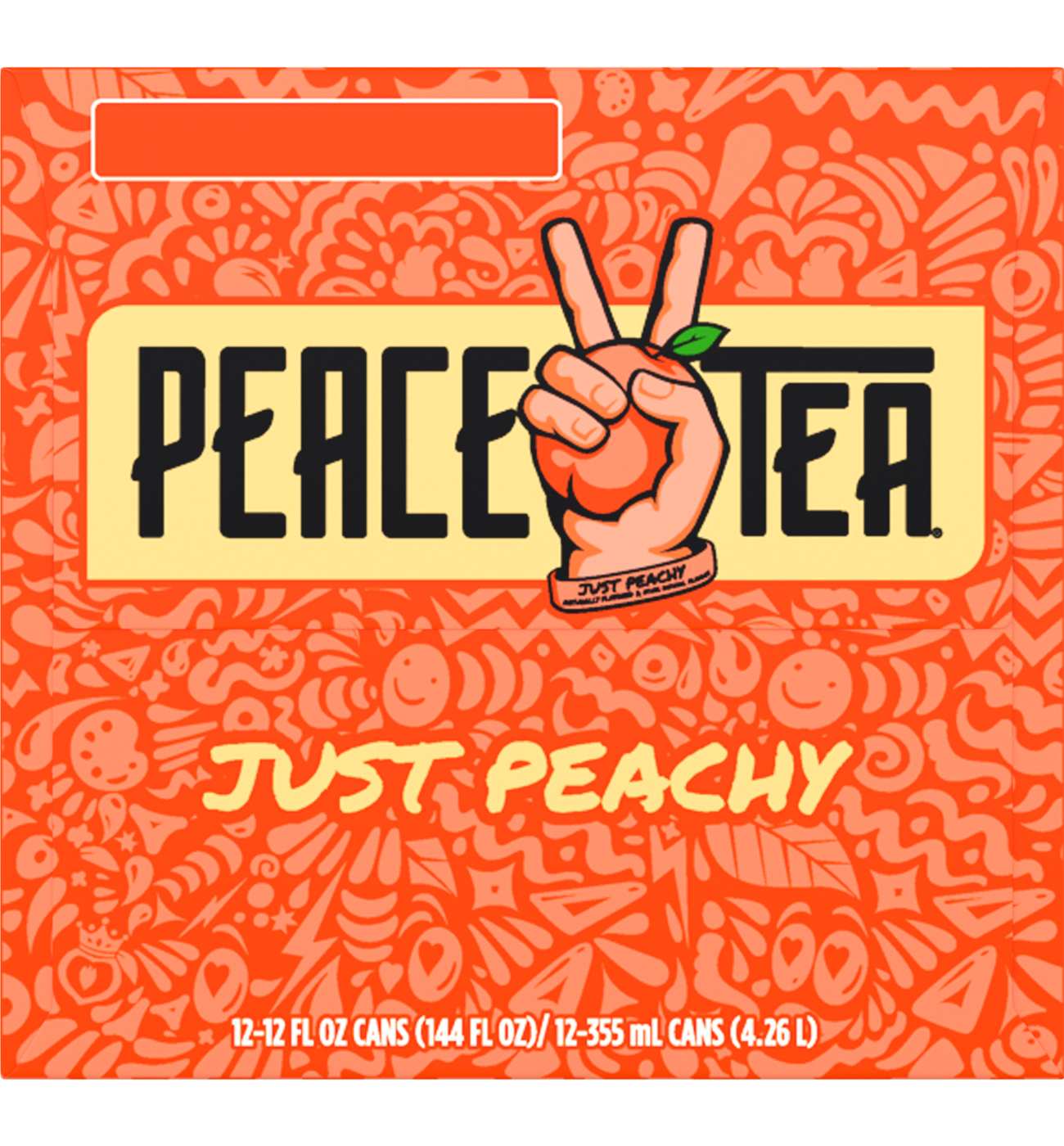 Peace Tea Just Peachy 12 pk Cans - Shop Tea at H-E-B
