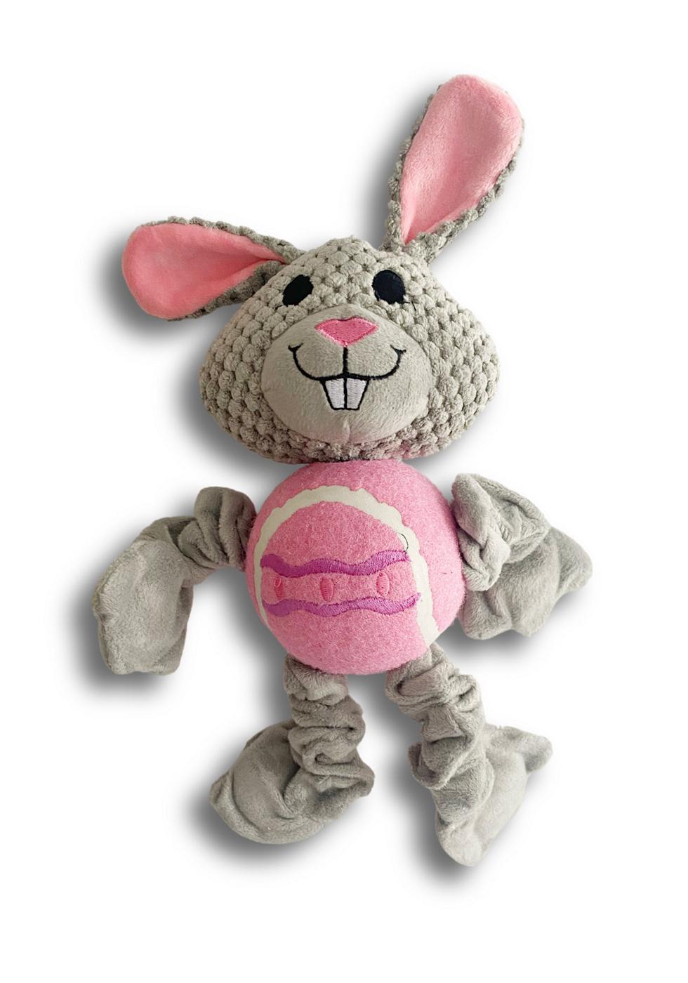 FuzzBallz Bunny Dog Toy; image 2 of 2